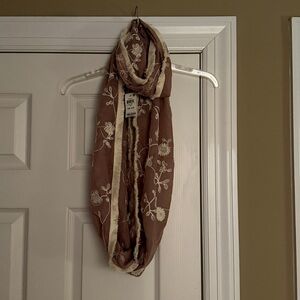 INC International Concepts Pink Floral Scarf